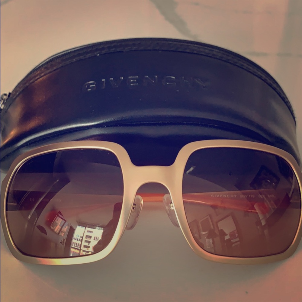 Rose Gold Givenchy Sunglasses